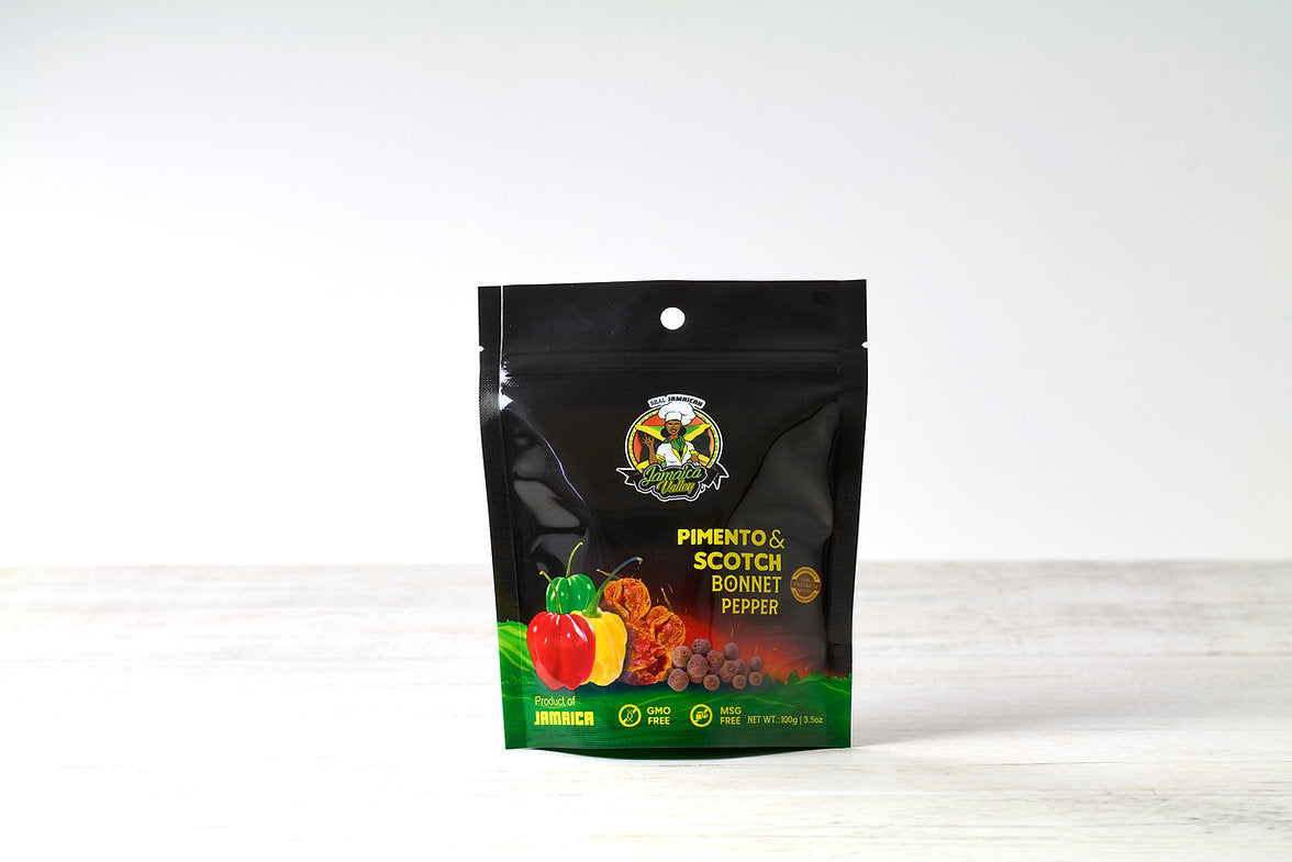 Jamaica Valley Pimento & Scotch Bonnet Flakes 100g