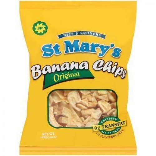 St Mary Banana Chips 40g